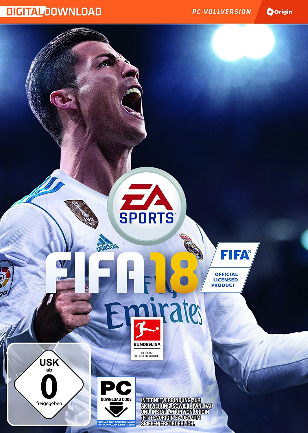 Cover FIFA 18 Standard Edition