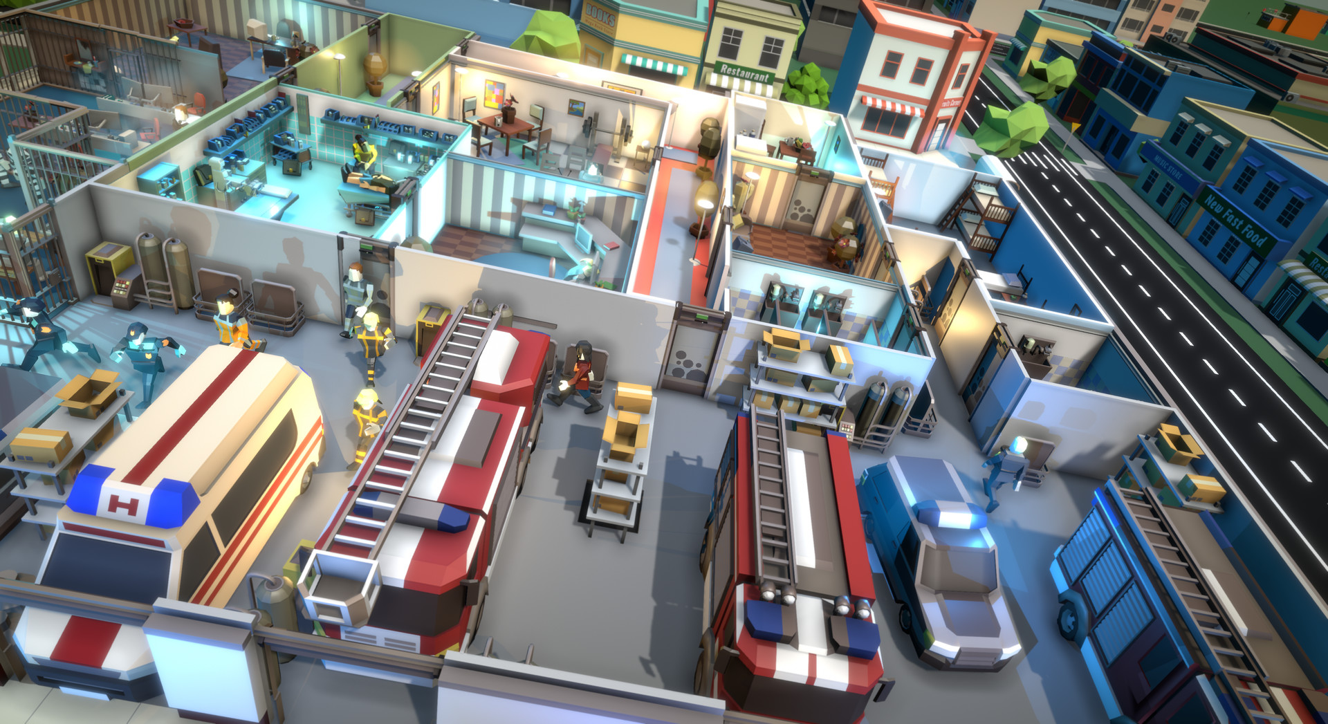 Rescue HQ The Tycoon Coastguard Bundle