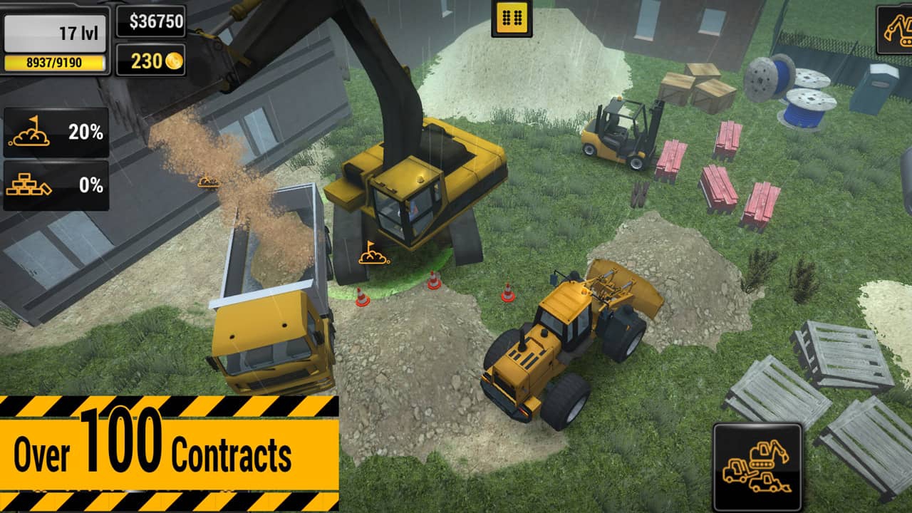 Screenshot Construction Machine Simulator