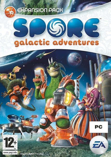 Cover SPORE Galactic Adventures