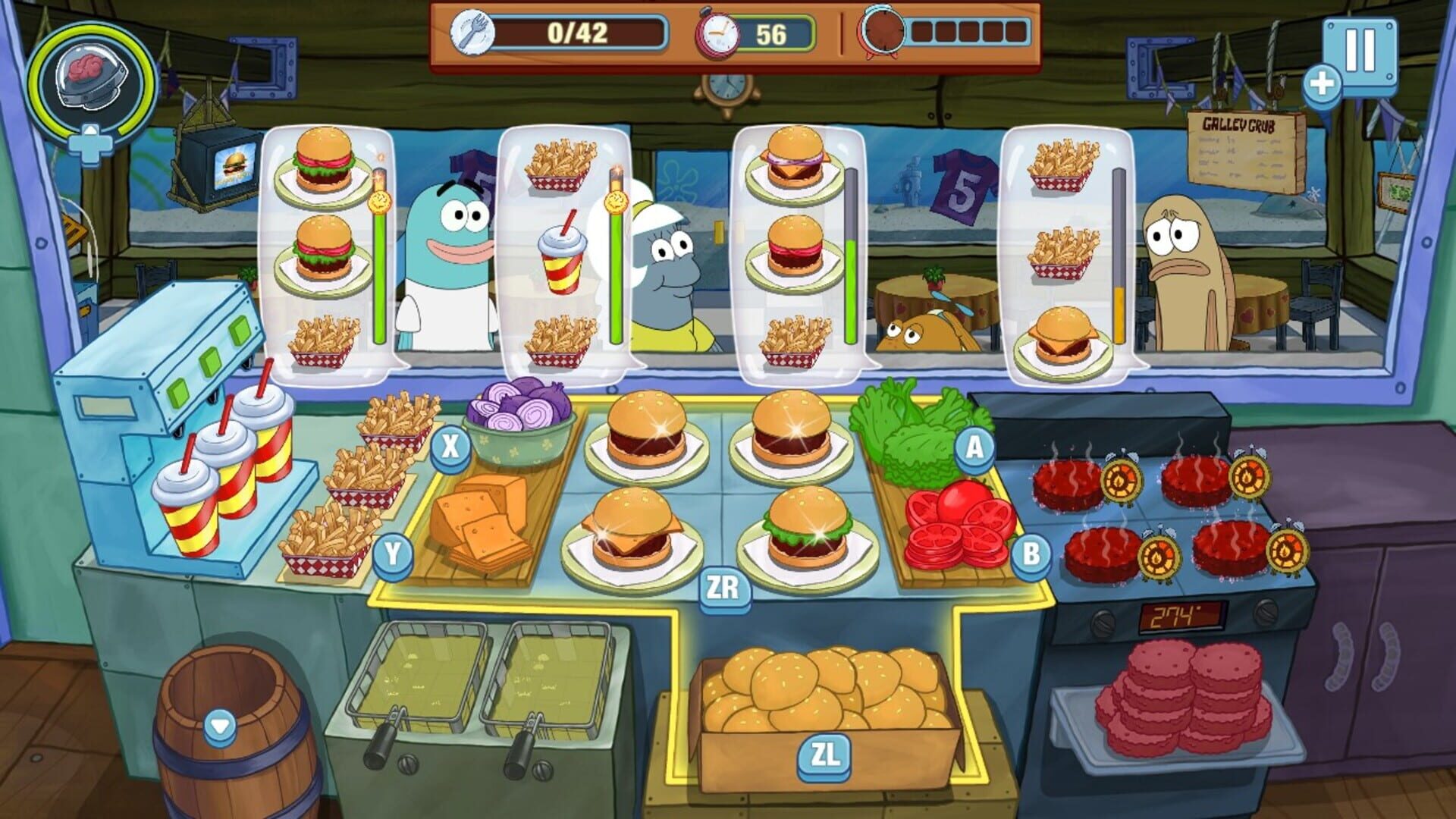 Spongebob Krusty Cook-Off Extra Krusty Edition