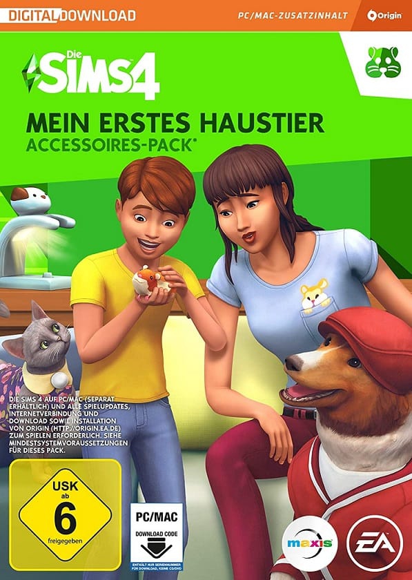Cover Die Sims 4 Mein erstes Haustier-Accessoires