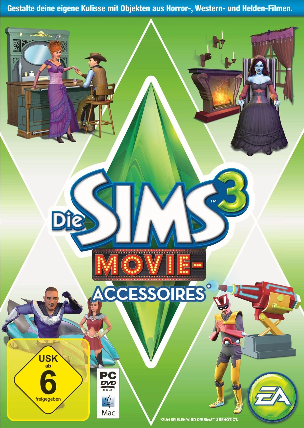 Cover Die Sims 3: Movie-Accessoires