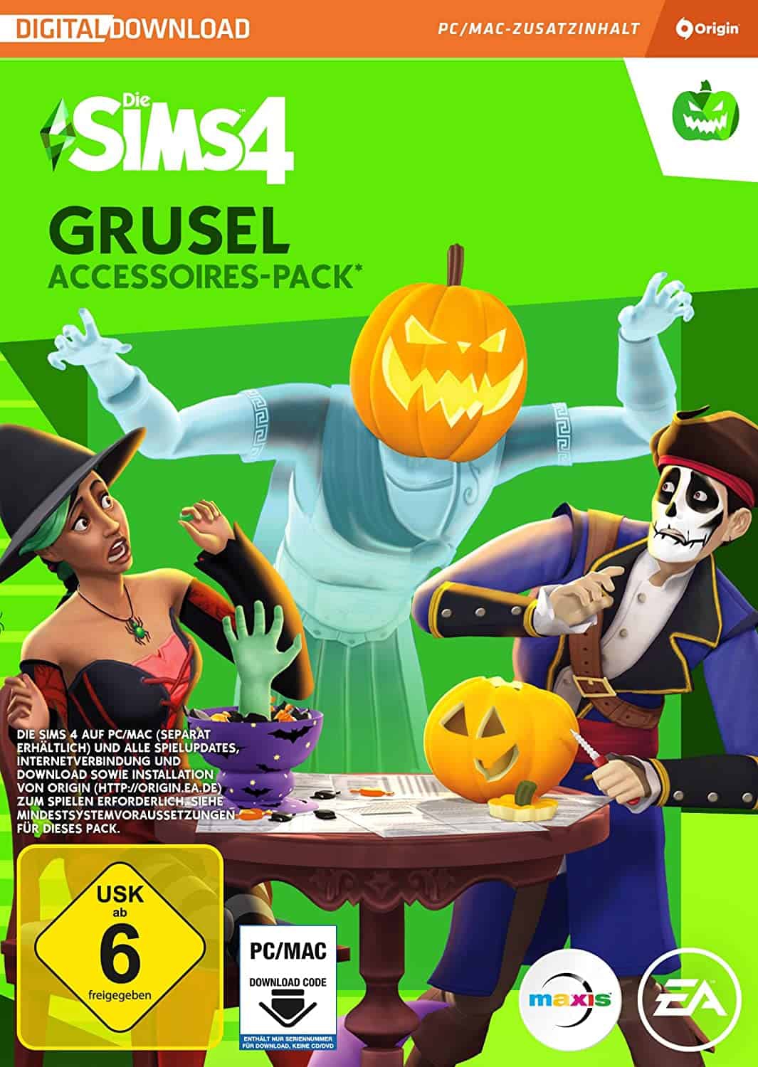 Cover Die Sims 4 Grusel-Accessoires
