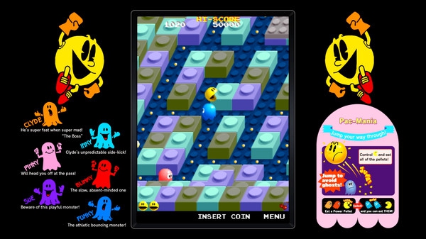 Screenshot PAC-MAN MUSEUM+