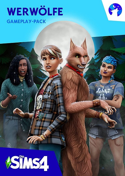 Cover Die Sims 4 Werwölfe-Gameplay-Pack