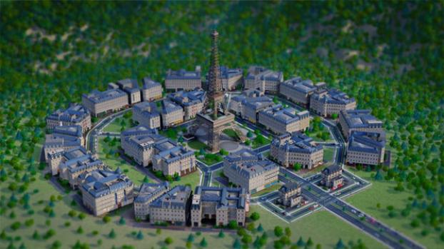 Screenshot SimCity - Französisches Stadt-Set