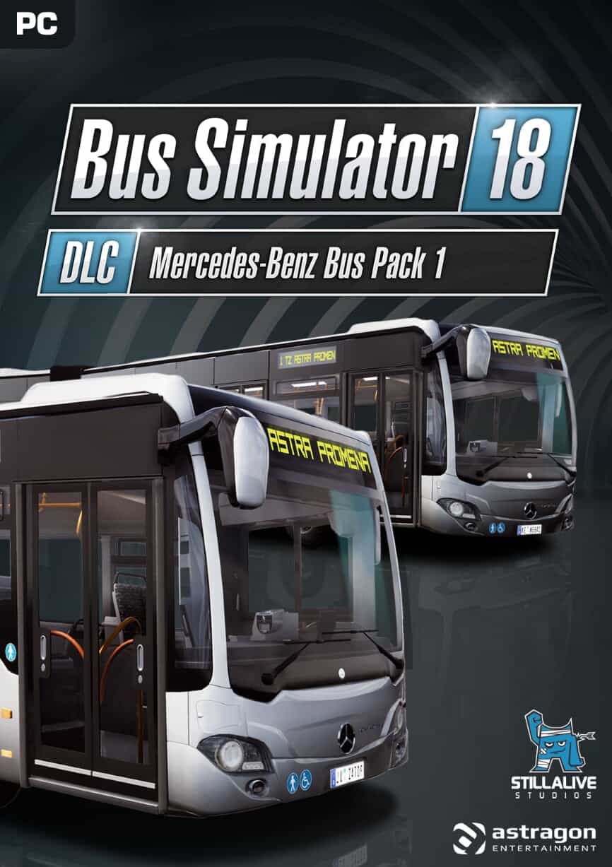Cover Bus Simulator 18 - Mercedes-Benz Bus Pack 1