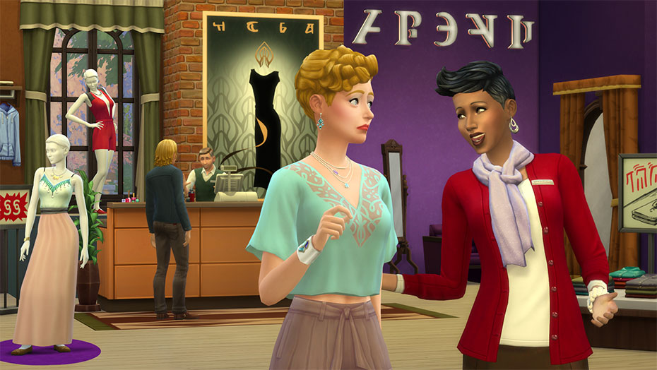 Screenshot Die Sims 4: An die Arbeit