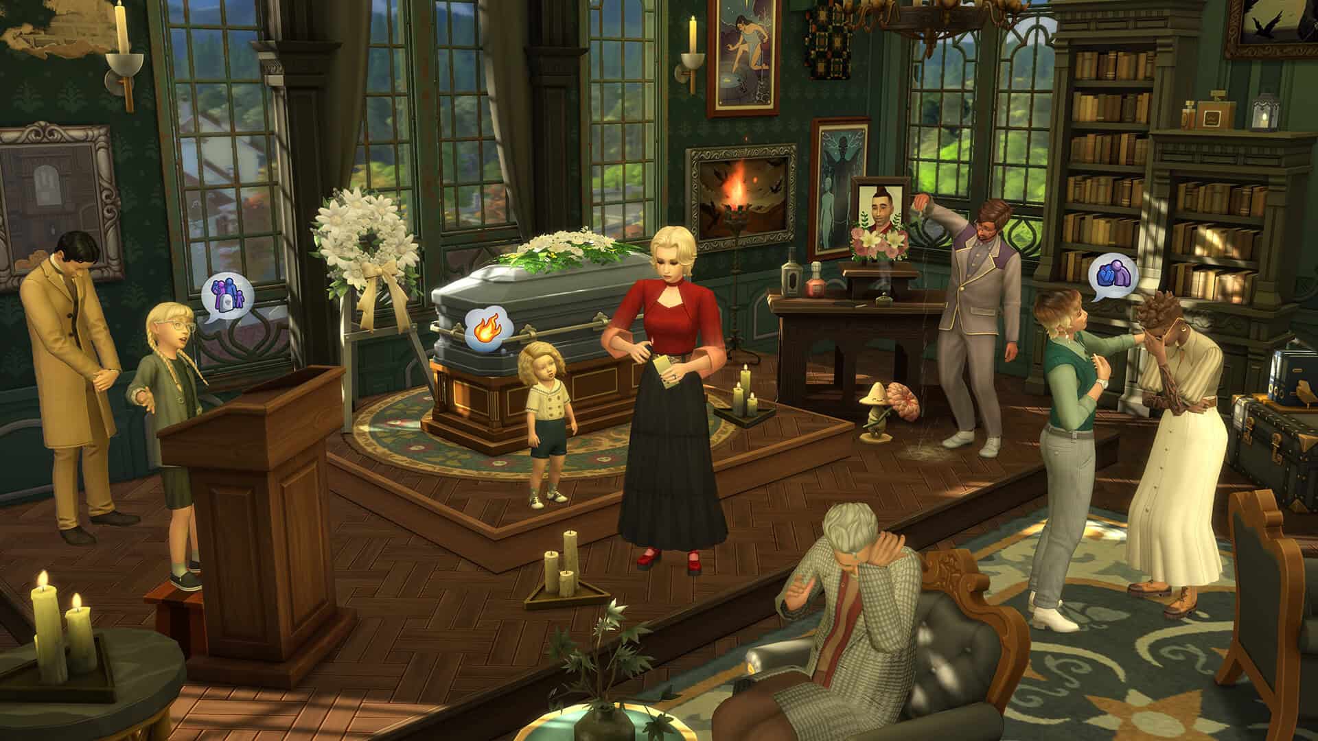 Screenshot Die Sims 4 Leben & Tod