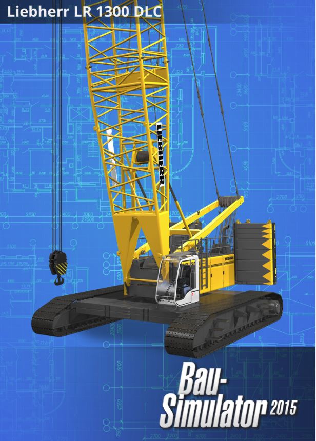 Cover Bau-Simulator 2015: Liebherr LR1300 DLC 4