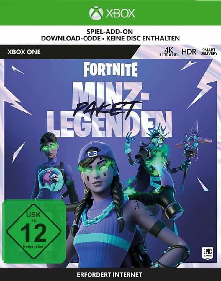 Cover Fortnite Minz-Legende Paket