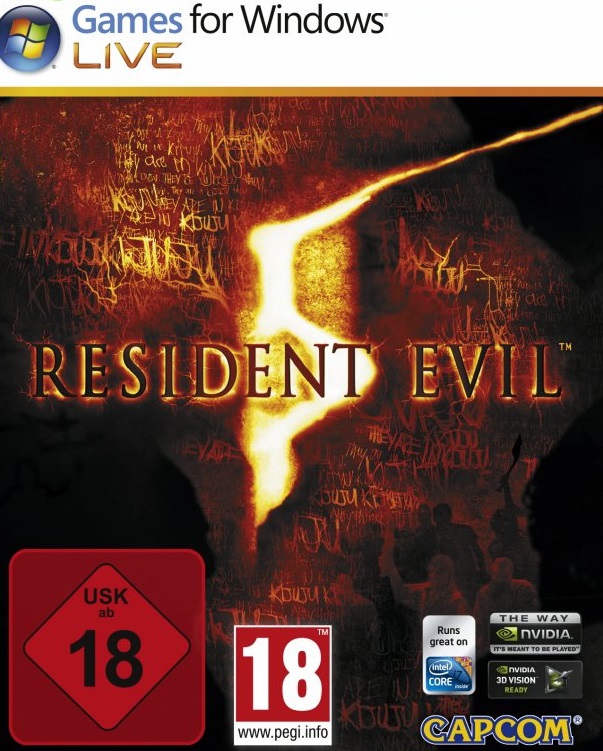 Cover Resident Evil 5