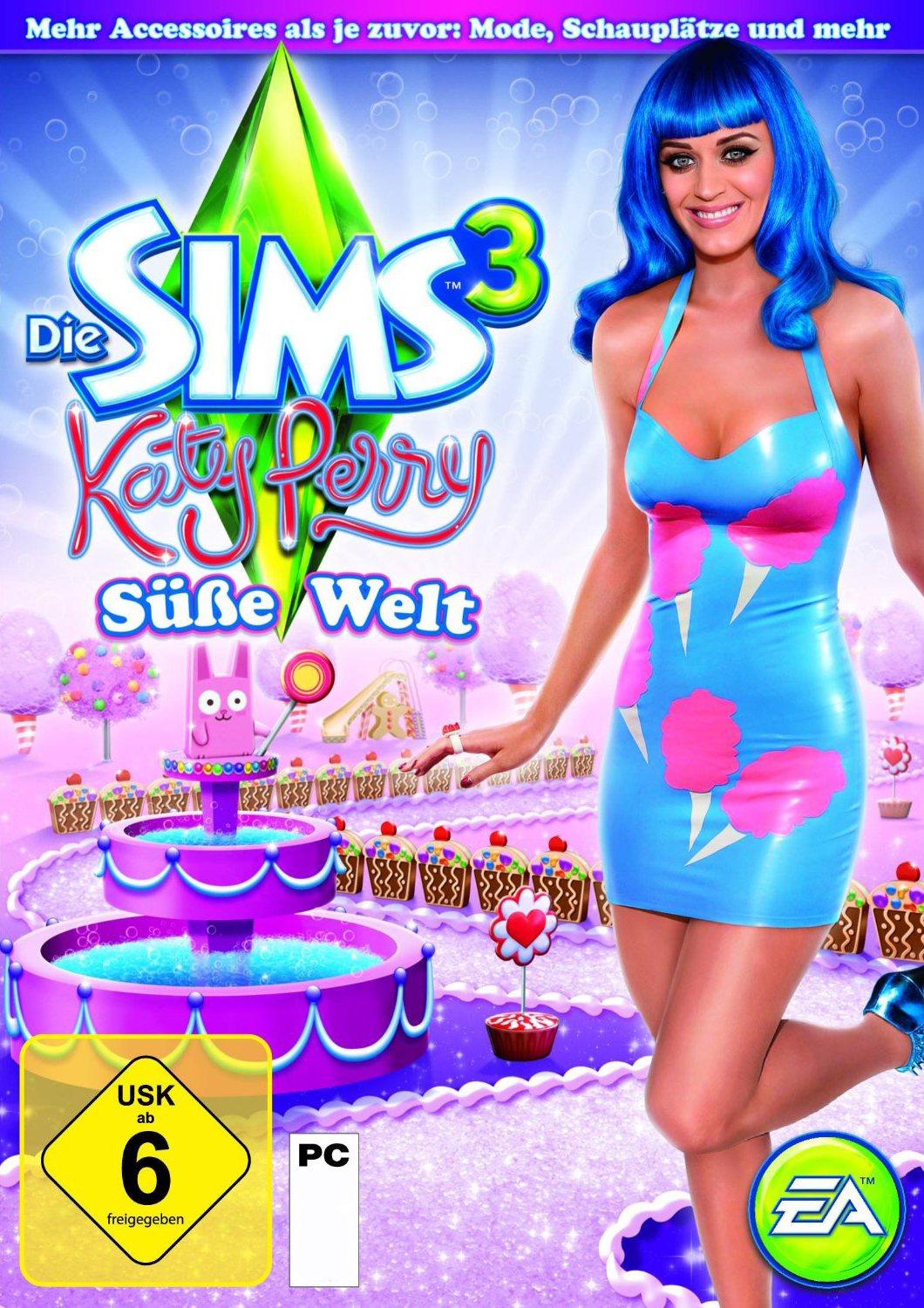 Cover Die Sims 3: Katy Perry Süße Welt-Accessoires