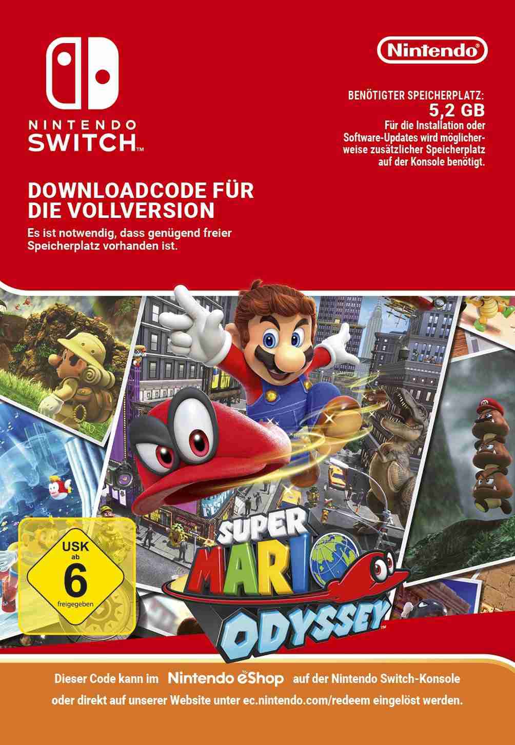 Cover Super Mario Odyssey