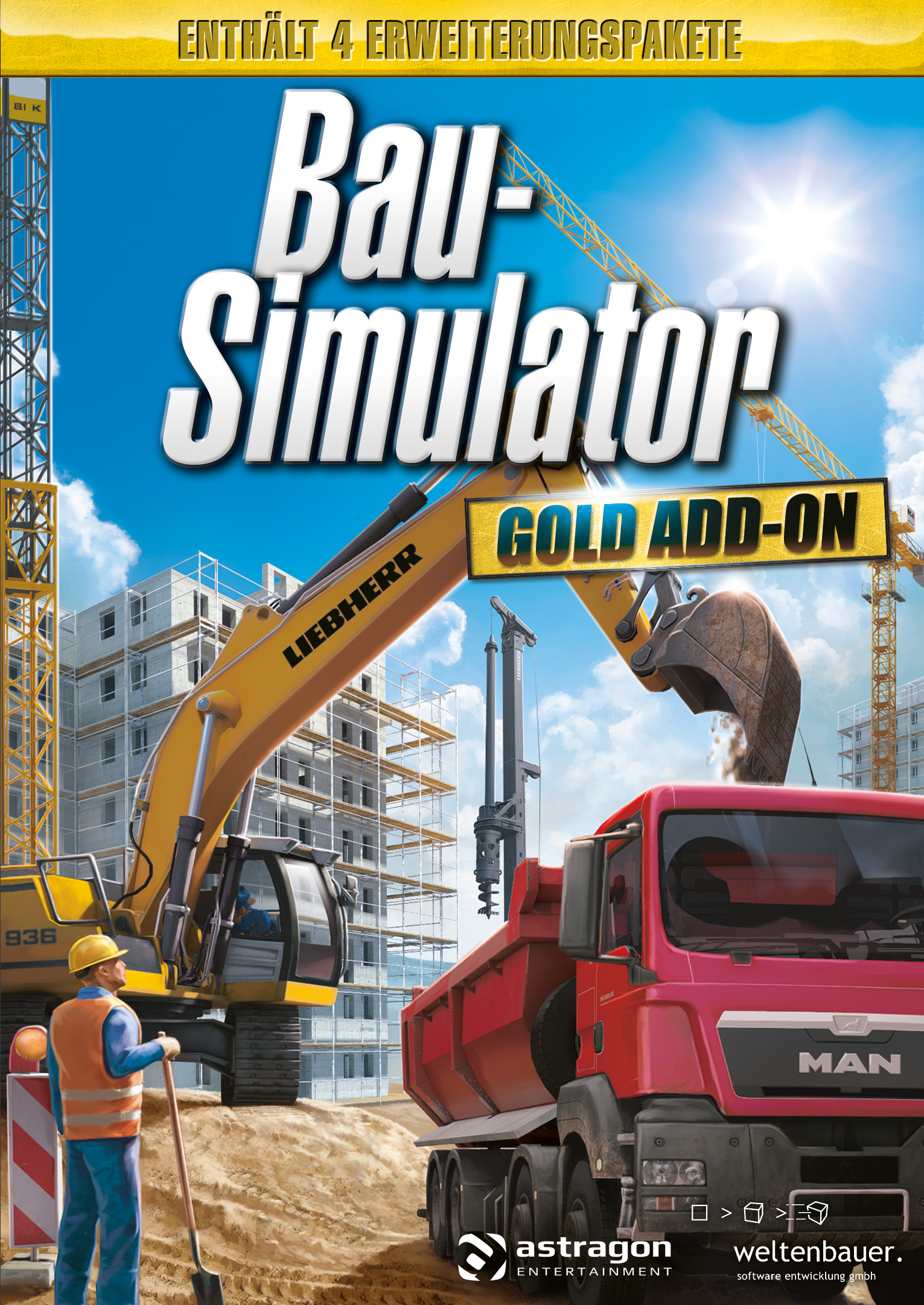 Cover Bau-Simulator 2015: Gold-Addon