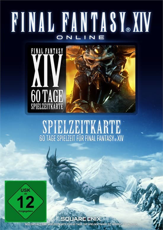 Cover Final Fantasy XIV - A Realm Reborn 60 Tage Gamecard