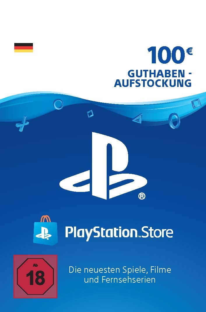 Cover PlayStation Network Card 100€ Deutschland