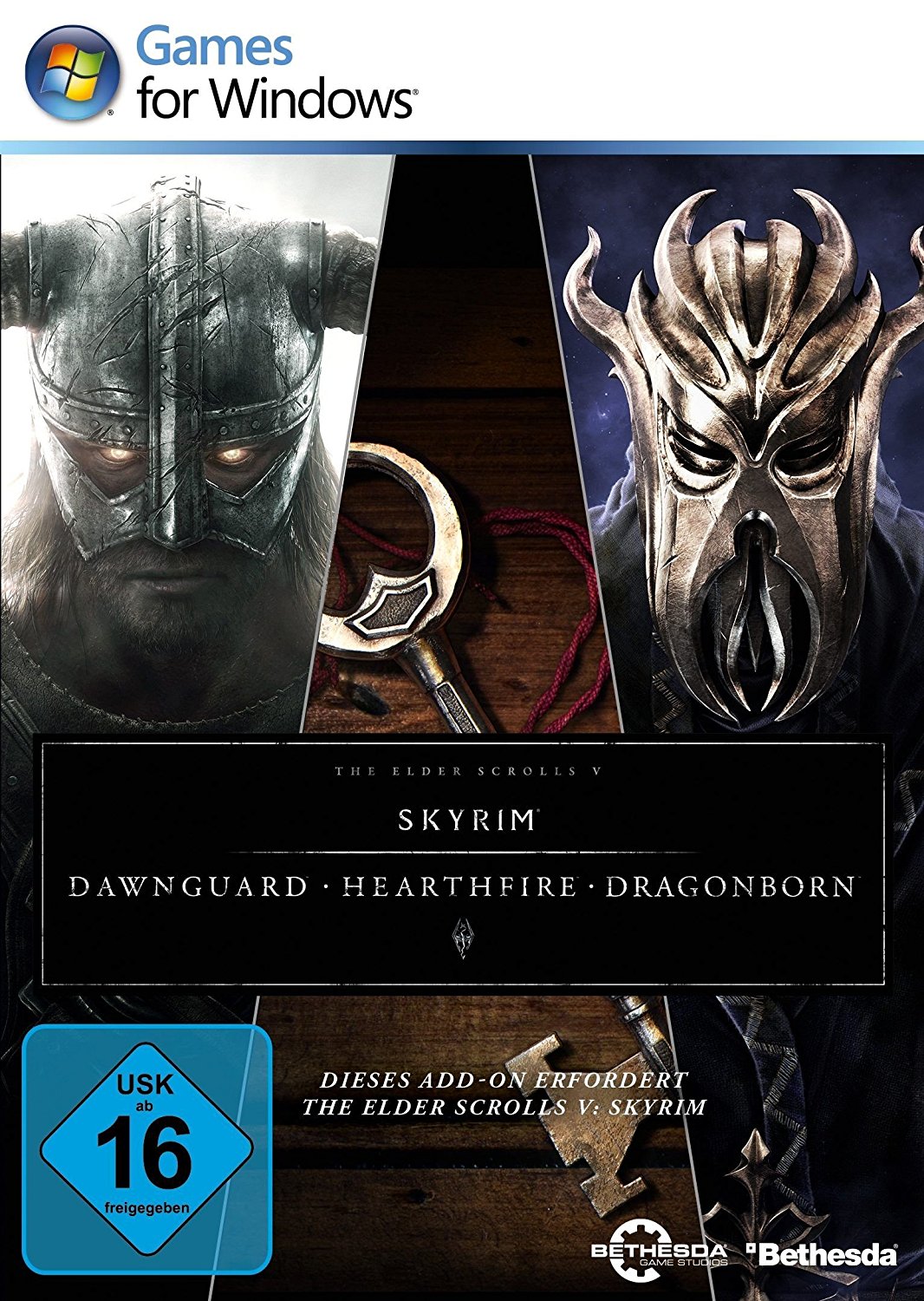 Cover The Elder Scrolls V: Skyrim Triple Pack 3er DLC Pack