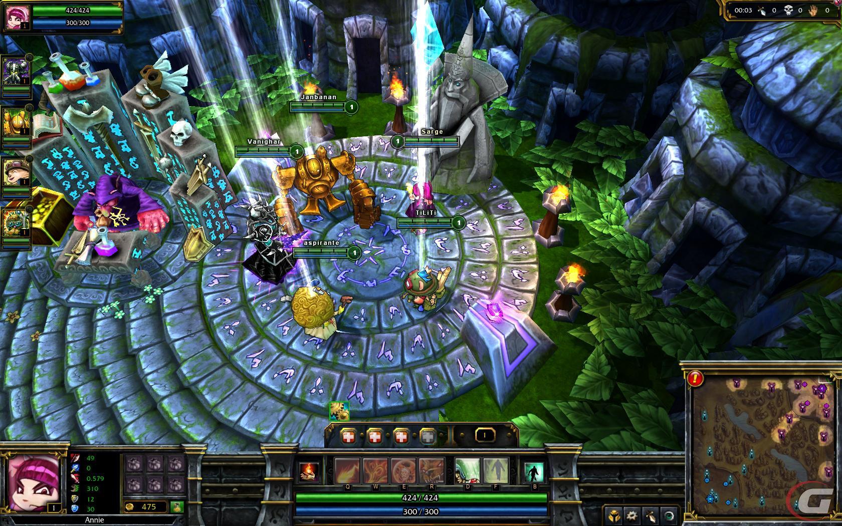 Screenshot League of Legends - Riot Points Card 50€