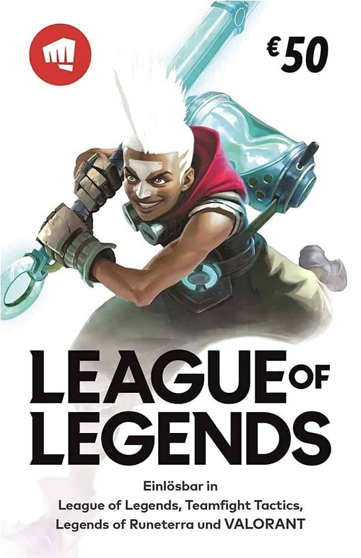 League of Legends - Riot Points Card 50€ kaufen - (7200 Punkte)